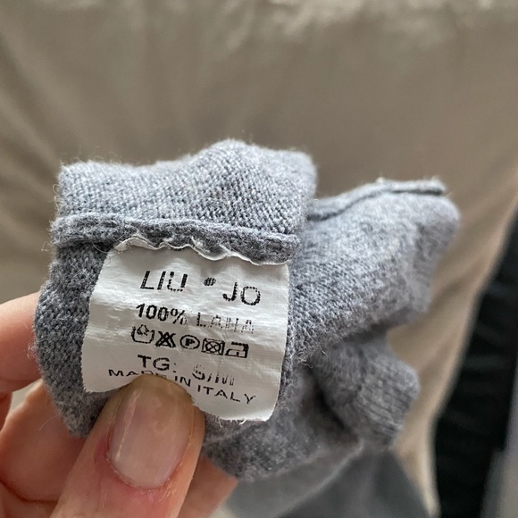 100% wool, made in Italy, Liu Jo dress, gray color, size S/M - Picture 2 of 8